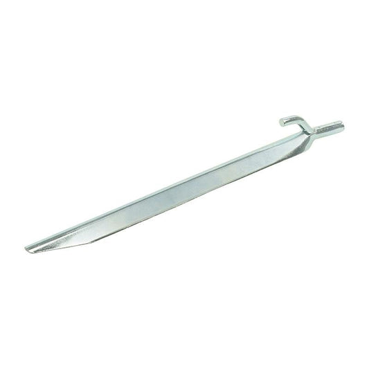 Metallinen telttakiila 25cm koukulla 6 kpl sisään polyeteenipussissa - Kotikauppa