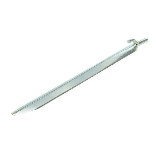 Metallinen telttakiila 30cm koukulla 6 kpl sisään polyeteenipussissa - Kotikauppa