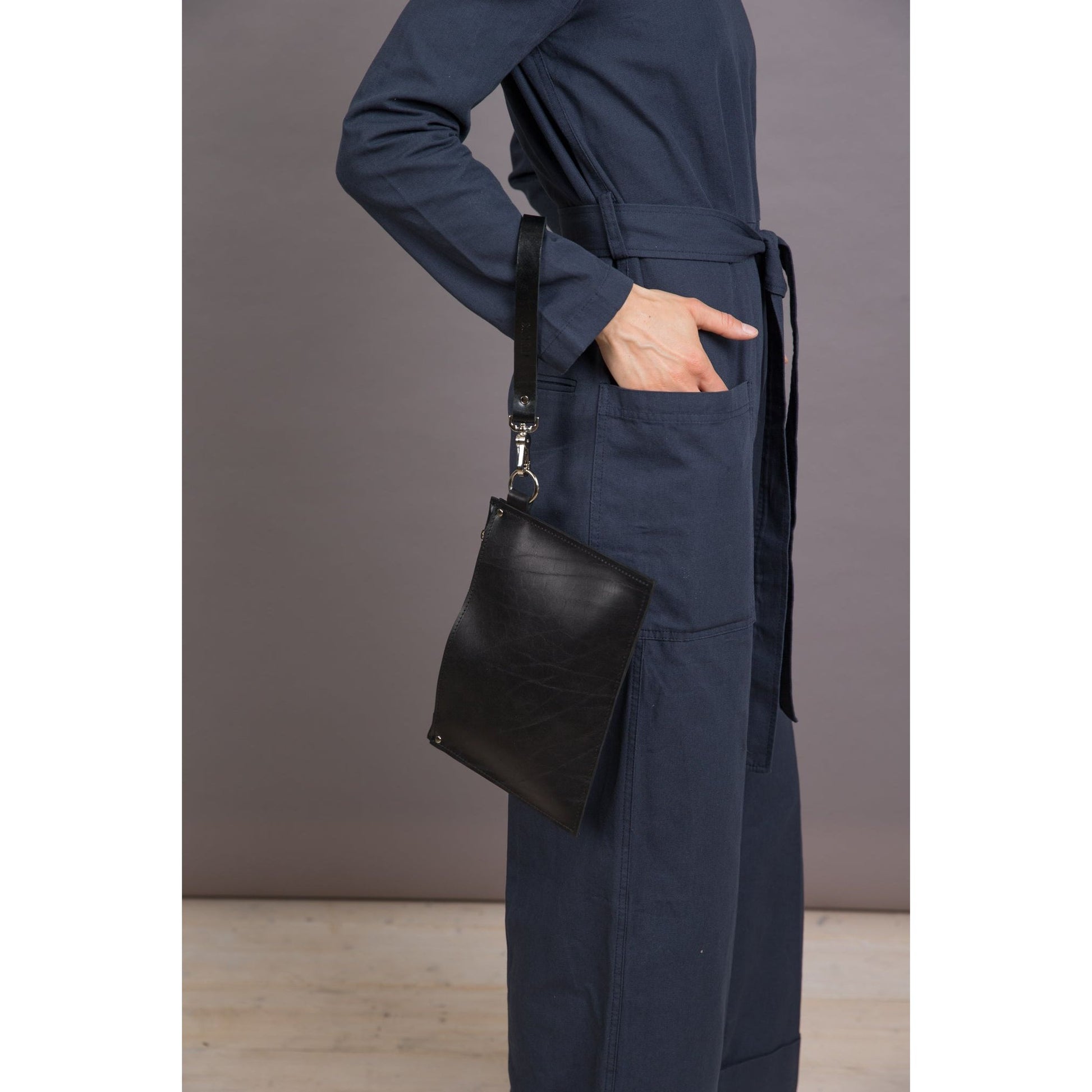 Clutch Nina With a Wrist Strap