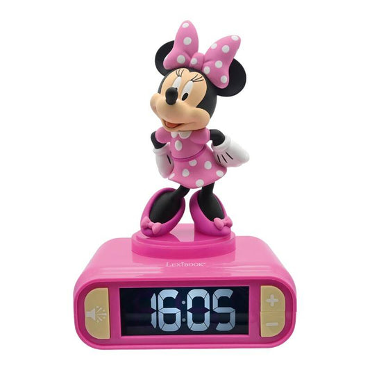 Minnie Lexibook alarm clock with light - Kotikauppa
