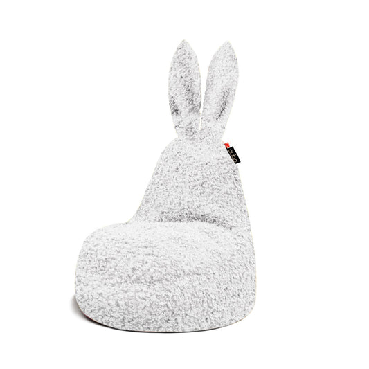 Säkkituoli Qubo™ Mommy Rabbit Snowdrop FLUFFY FIT - Kotikauppa