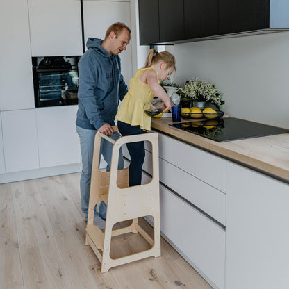Montessori Helper Tower Step Stool - Kotikauppa