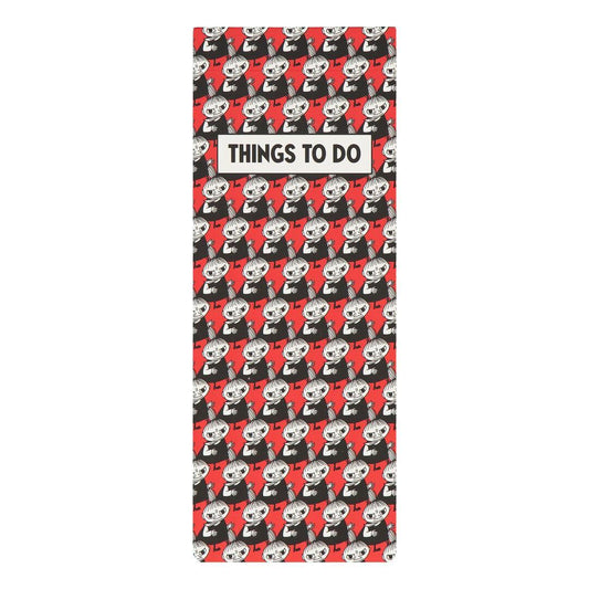 Moomin Pop Art To-do lehtiö punainen | 43019