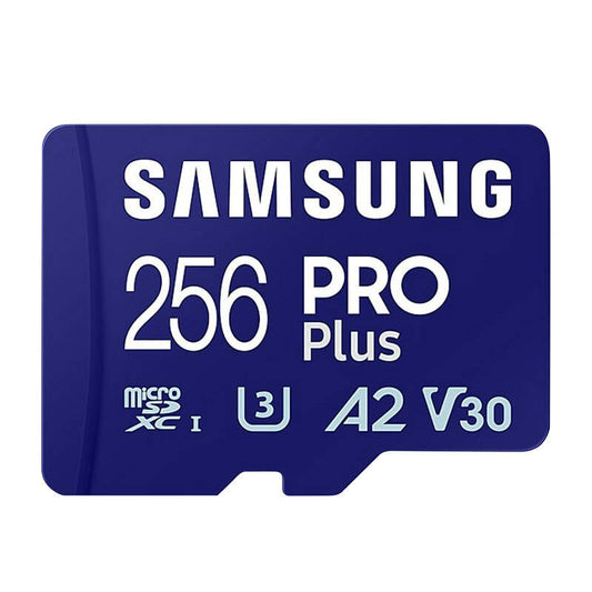 MuistikorttiSamsung PRO Plus SDXC 256 GB U3 A2 V30 (MB-MD256SA/EU) - Kotikauppa