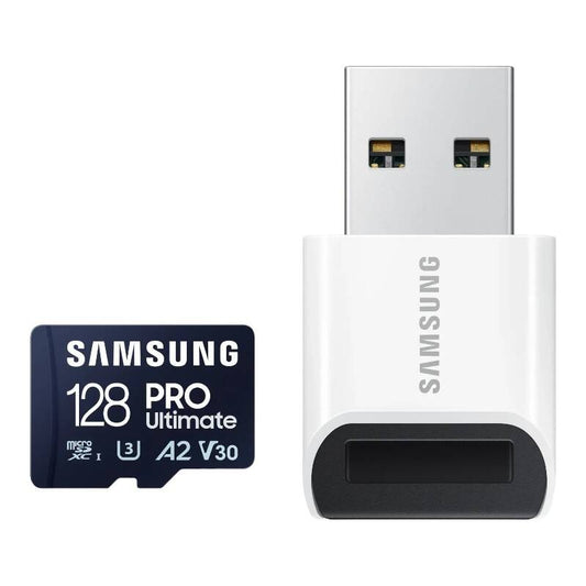 MuistikorttiSamsung microSDXC PRO Ultimate 128GB 200 MB/s UHS-I/U3 (MB-MY128SB/WW) - Kotikauppa