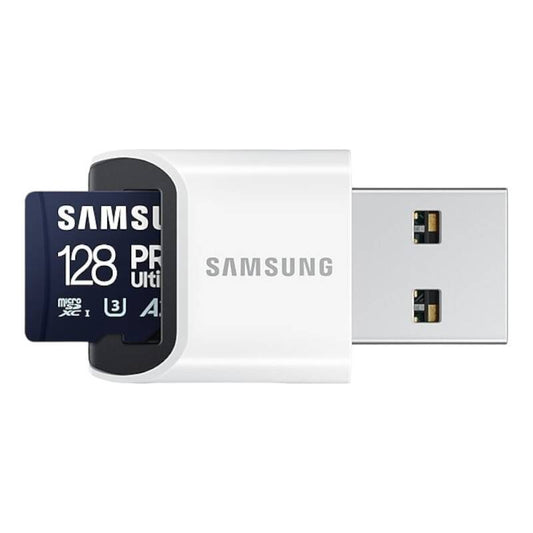 MuistikorttiSamsung microSDXC PRO Ultimate 128GB 200 MB/s UHS-I/U3 (MB-MY128SB/WW) - Kotikauppa