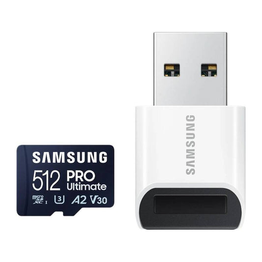 MuistikorttiSamsung microSDXC PRO Ultimate 200 MB/s UHS-I/U3 (MB-MY512SB/WW) - Kotikauppa