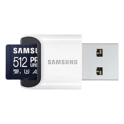 MuistikorttiSamsung microSDXC PRO Ultimate 200 MB/s UHS-I/U3 (MB-MY512SB/WW) - Kotikauppa