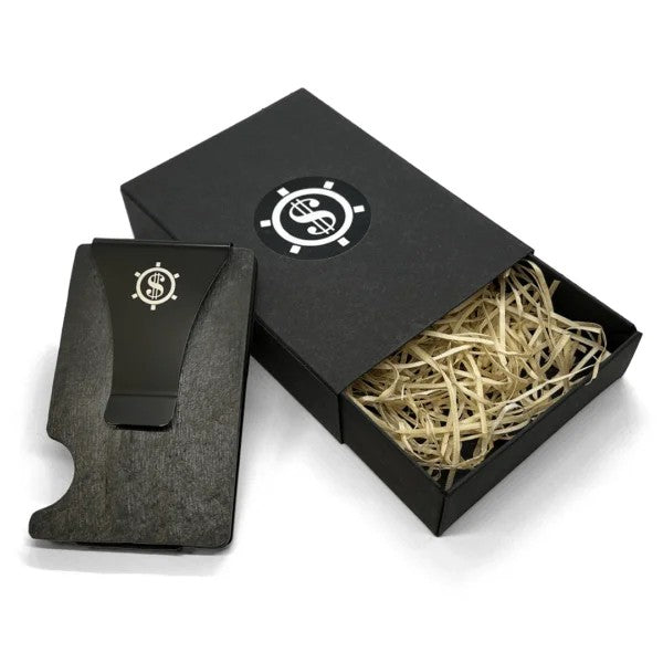 Must Süsi - Card Holder with RFID Blocking - Kotikauppa