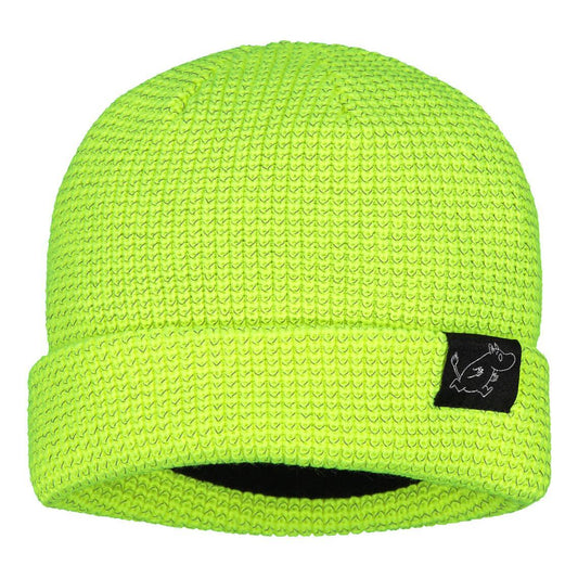 Muumi heijastava lasten pipo lime | 42931