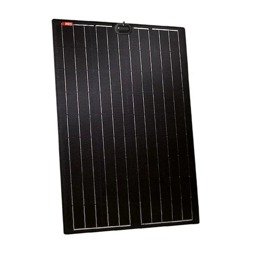 NDS lisäaurinkopaneeli LightSolar LSE 105 W, kytkentärasia paneelin päällä | 9620008281