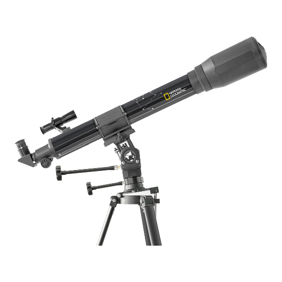 National Geographic Lens Telescope 70/900 45X-337X alumiini musta - Kotikauppa