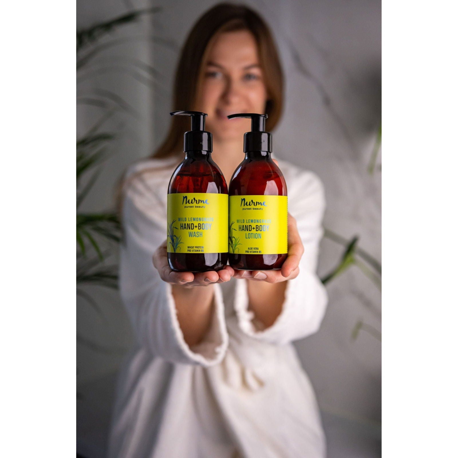 Natural Body Care Set "Wild Lemongrass" - Kotikauppa