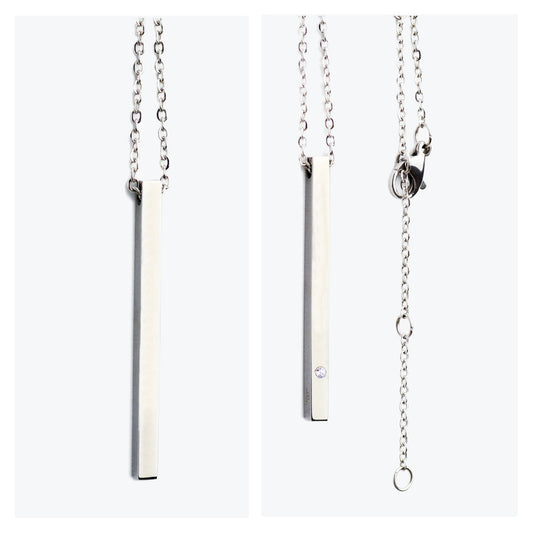 Necklace with Pendant - Without Message - Kotikauppa