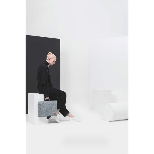 Briefcase Hjo - Grey