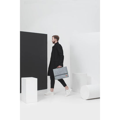 Briefcase Sören - Grey