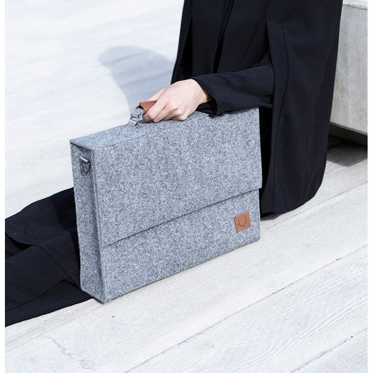 Briefcase Sören - Grey