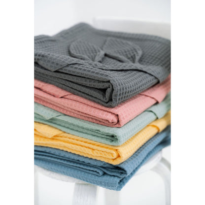 Waffle Fabric Towel with Bunny Ears