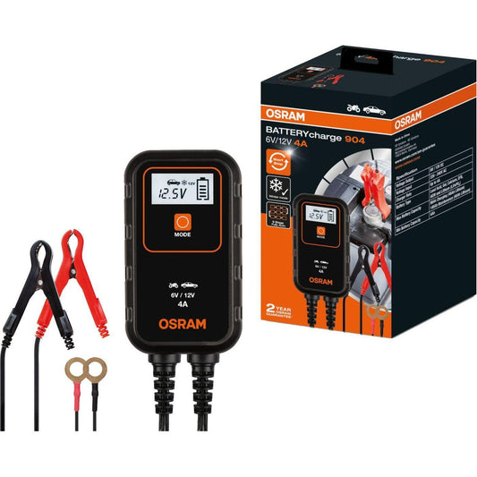 Osram BATTERYcharge akkulaturi OEBCS904 4,0A