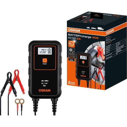 Osram BATTERYcharge akkulaturi OEBCS906 6,0A