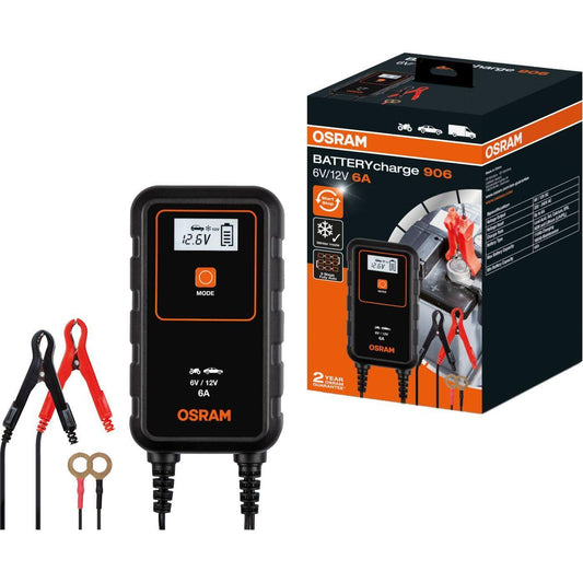 Osram BATTERYcharge akkulaturi OEBCS906 6,0A