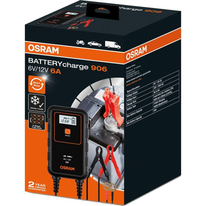 Osram BATTERYcharge akkulaturi OEBCS906 6,0A