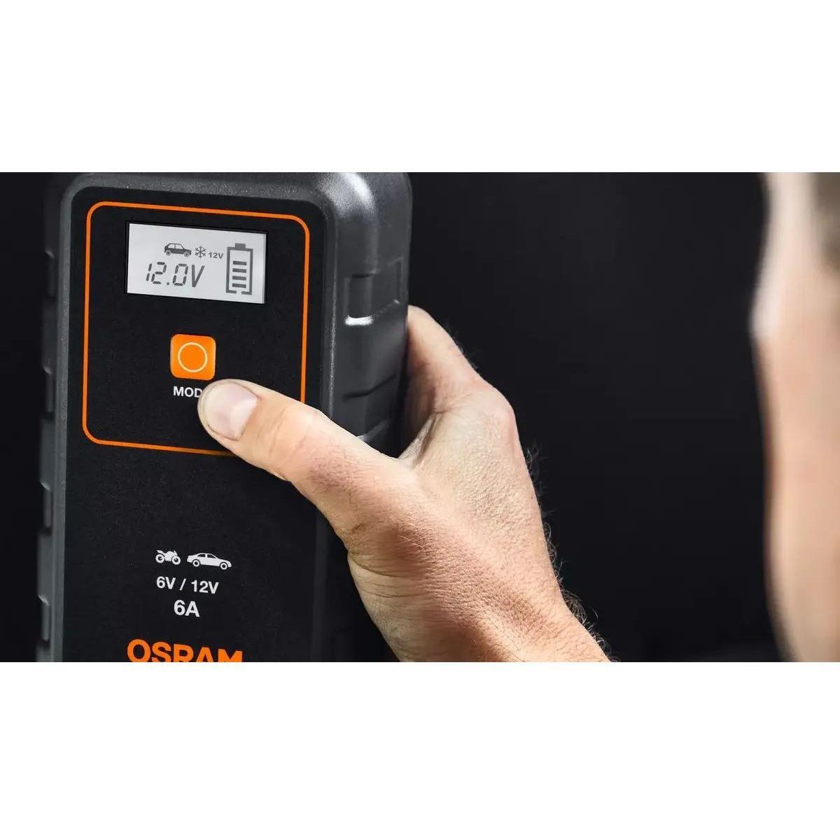 Osram BATTERYcharge akkulaturi OEBCS906 6,0A
