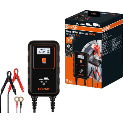 Osram BATTERYcharge akkulaturi OEBCS908 12/24V 8,0A