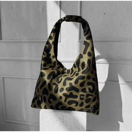 Olkalaukku Garbanota Moon - Khaki Leopardi