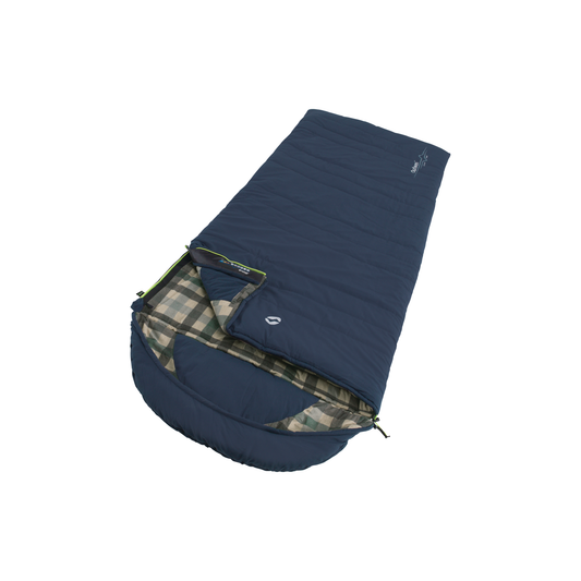 Outwell Camper Lux -peittomakuupussi 235 cm, vetoketju vasemmalla