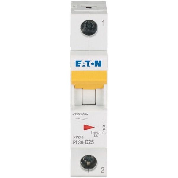 JOHDONSUOJAKATKAISIJA EATON PLS6-C25, 6kA 1-NAP C 25A