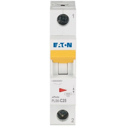 JOHDONSUOJAKATKAISIJA EATON PLS6-C25, 6kA 1-NAP C 25A
