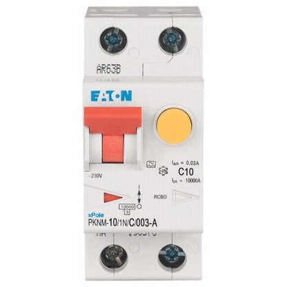VIKAVIRTAJOHDONSUOJAKATK EATON PKNM-10/1N/C/003-A, 10A C 30mA
