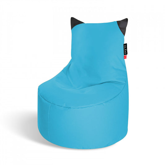 Säkkituoli Qubo™ Munchkin Wave Blue POP FIT - Kotikauppa