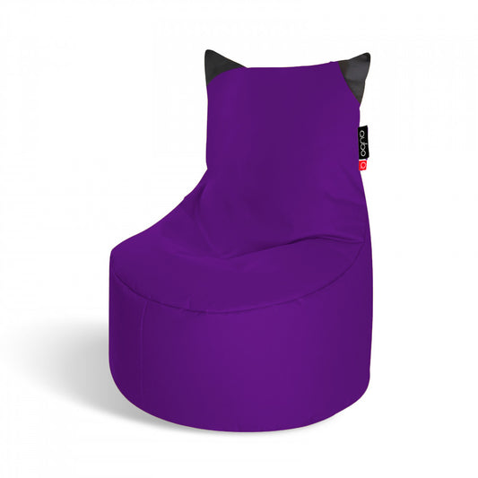 Säkkituoli Qubo™ Munchkin Plum POP FIT - Kotikauppa