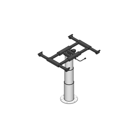 Pöytäjalusta Ilse x/y-siirtymällä korkeus 340–715 mm | 5988 G06