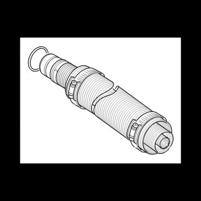 Pakoputkisarja Truma Combi D 150cm 34502-04