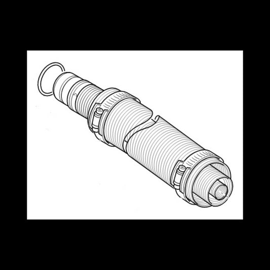 Pakoputkisarja Truma Combi D 150cm 34502-04