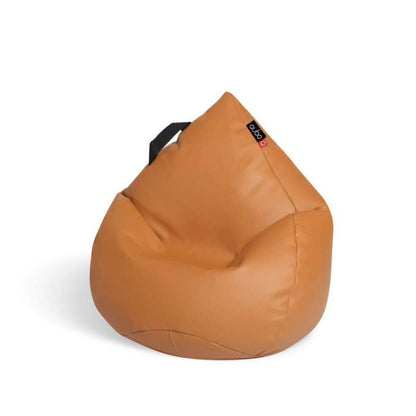 Säkkituoli Qubo™ Drizzle Drop Papaya SOFT FIT - Kotikauppa