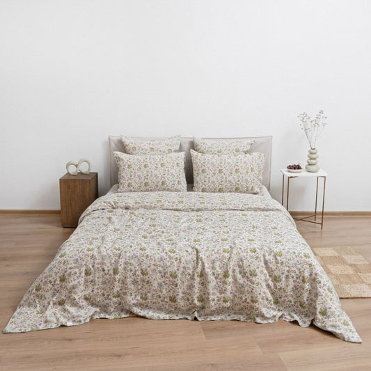 Pellava pussilakanasetti - Botany (Parivuode) - Linen Tales