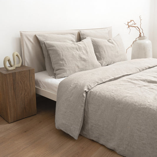 Pellava pussilakanasetti - Natural (Parivuode) - Linen Tales