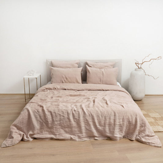 Pellava pussilakanasetti - Portobello (yhden hengen) - Linen Tales