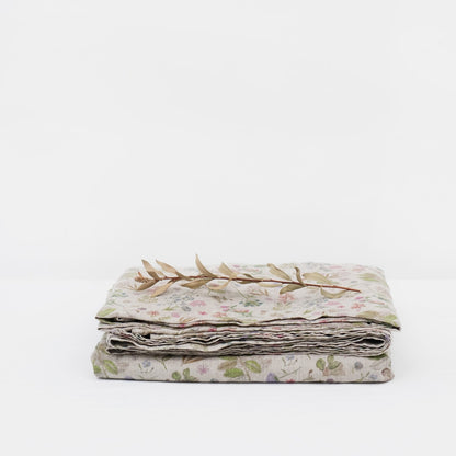 Pellavalakana Kivipesty Botany 2 (245x280 cm) - Linen Tales