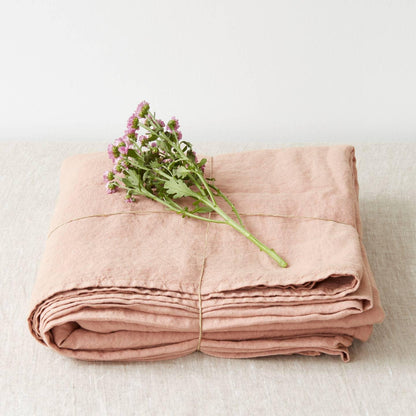 Pellavalakana Kivipesty Cafe Creme (245x280 cm) - Linen Tales