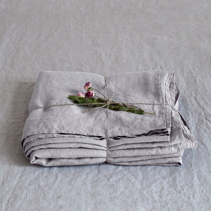 Pellavalakana Kivipesty Light Grey (245x280 cm) - Linen Tales