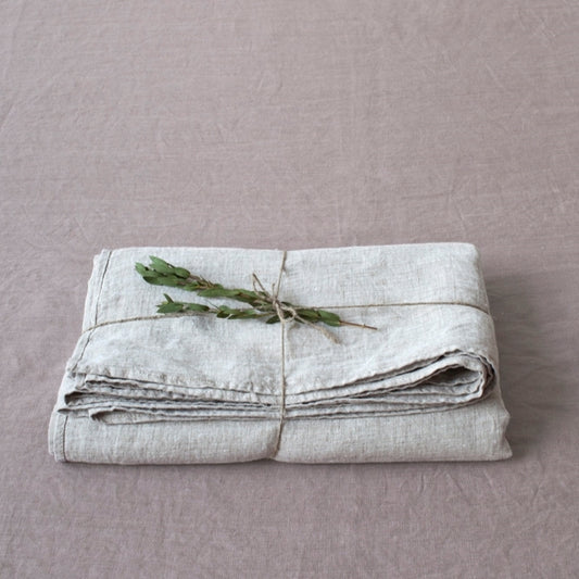 Pellavalakana Kivipesty Melange (245x280 cm) - Linen Tales
