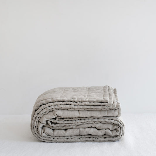 Pellavapeitto Melange (200x220 cm) - Linen Tales
