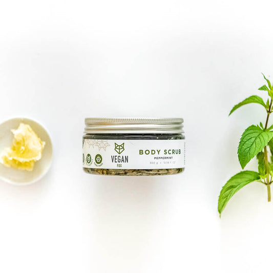 Peppermint Body Scrub, 300 g - Kotikauppa