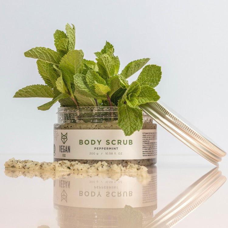 Peppermint Body Scrub, 300 g - Kotikauppa
