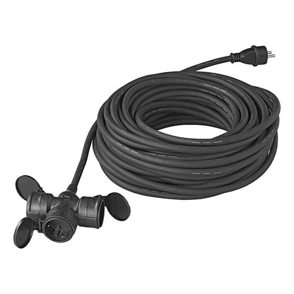 Pistorasian jatkojohto Schuko 3-osainen 25m 3x2,5mm² - Kotikauppa